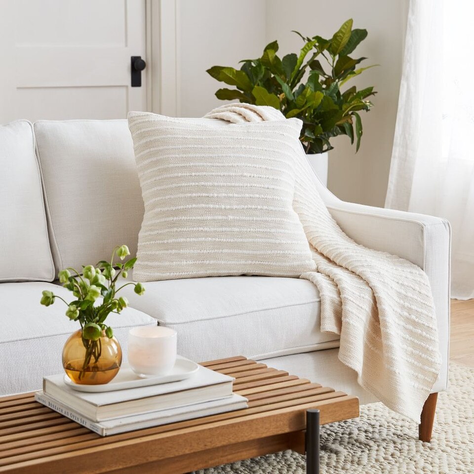 Soft Corded Throw West Elm UK